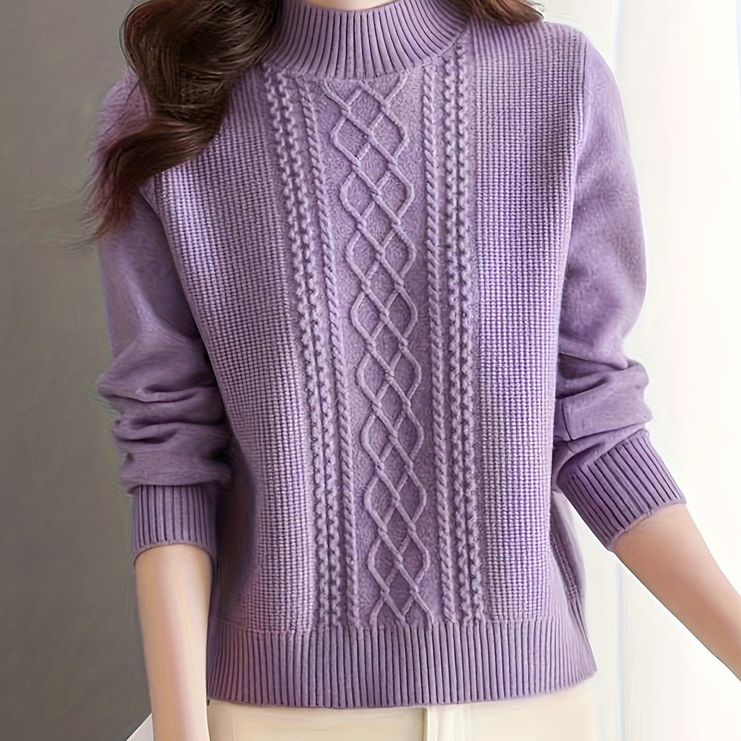 Iris – Soft Cable Sweater