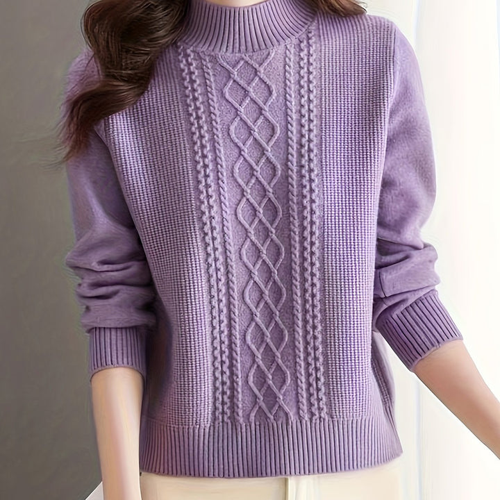 Iris – Soft Cable Sweater