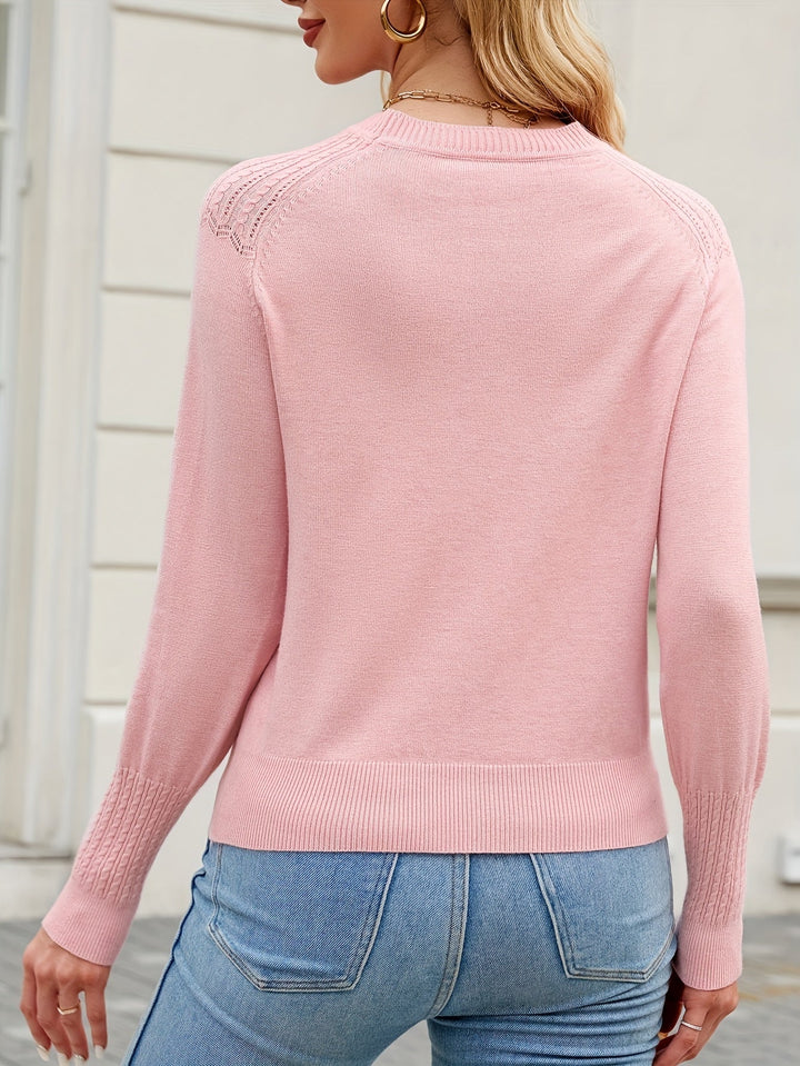 Harriet – Blush Knit Sweater