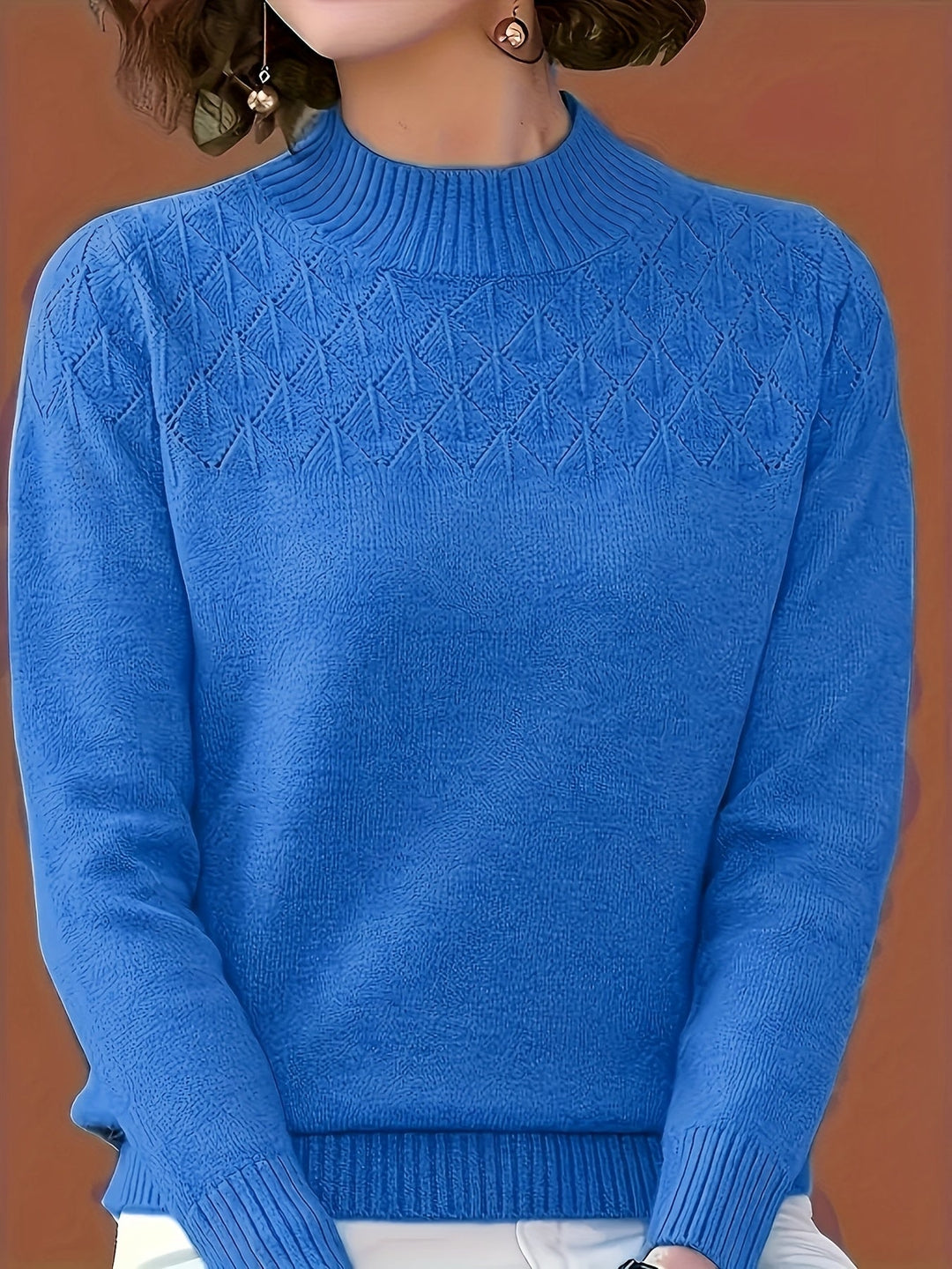 Clara - Textured Knit Sweater