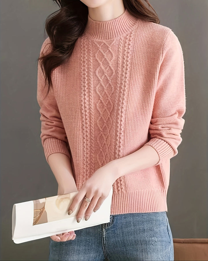 Iris – Soft Cable Sweater