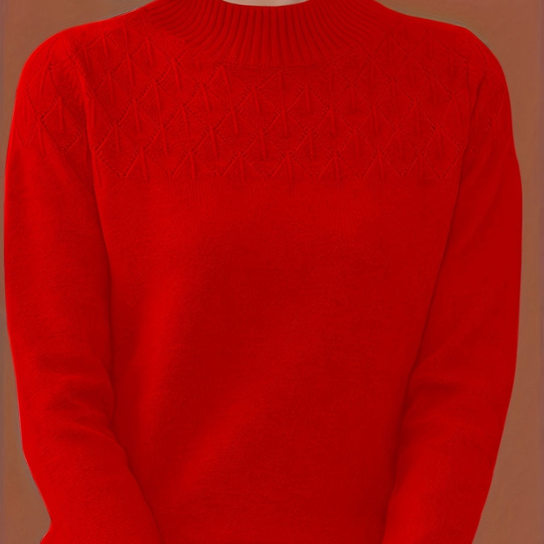 Clara - Textured Knit Sweater