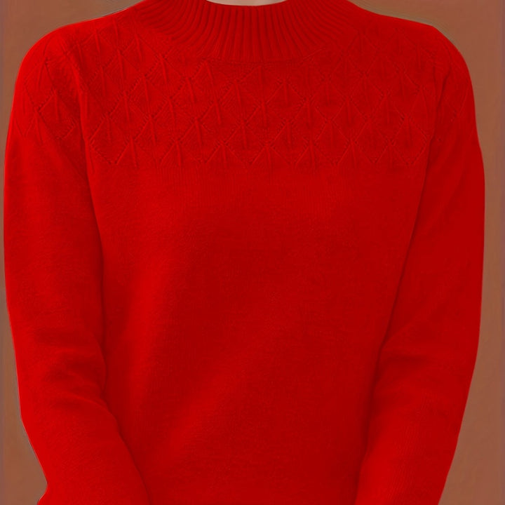 Clara - Textured Knit Sweater