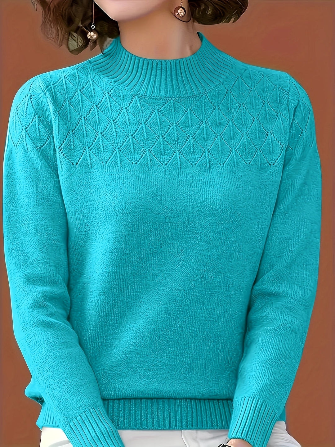 Clara - Textured Knit Sweater