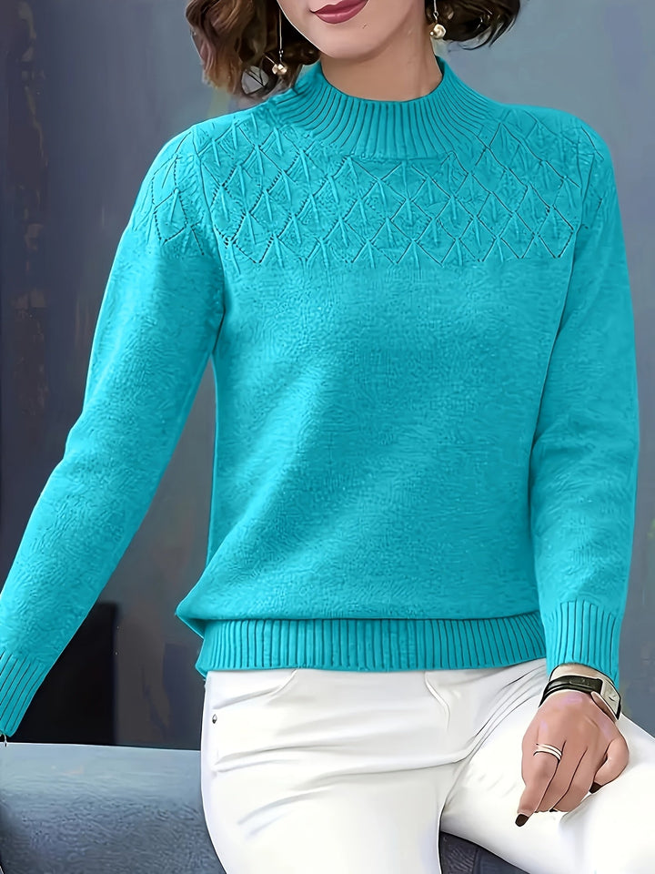 Clara - Textured Knit Sweater