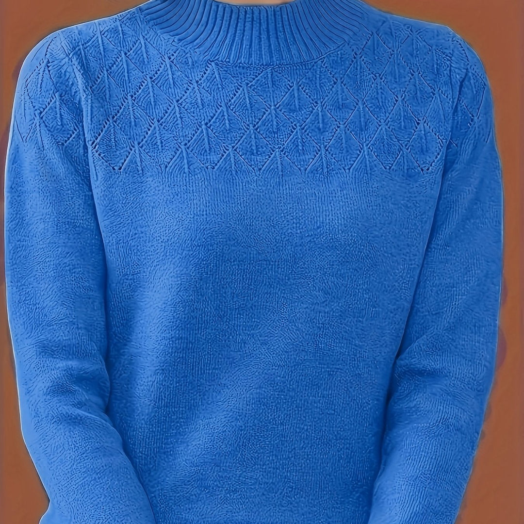Clara - Textured Knit Sweater