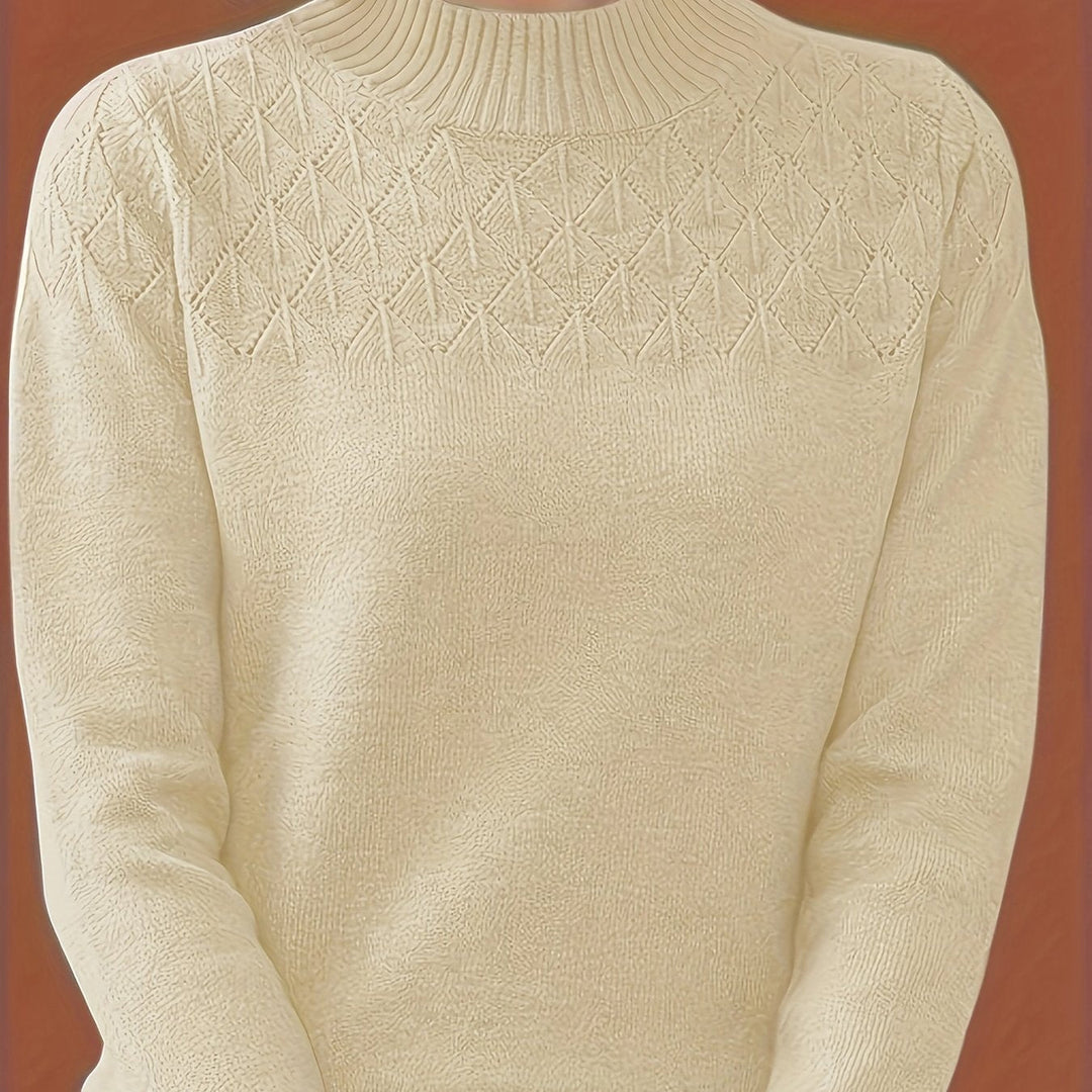 Clara - Textured Knit Sweater