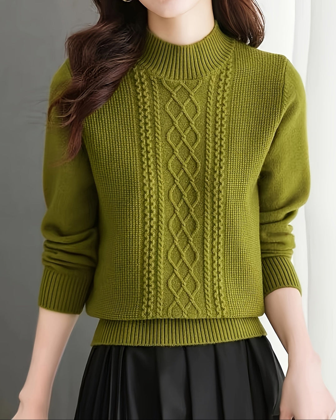 Iris – Soft Cable Sweater