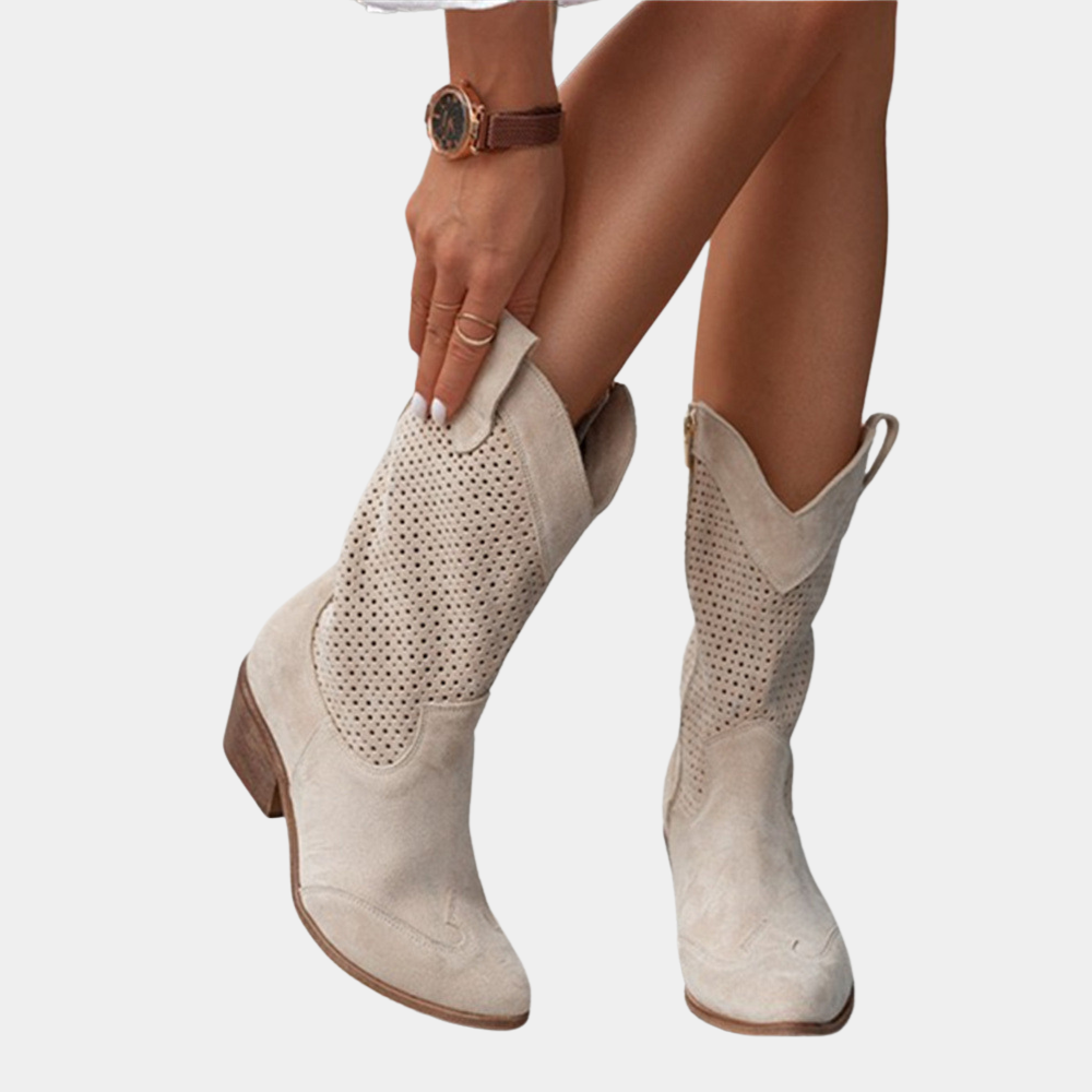 Emmeline - Stylish High Cut Boots