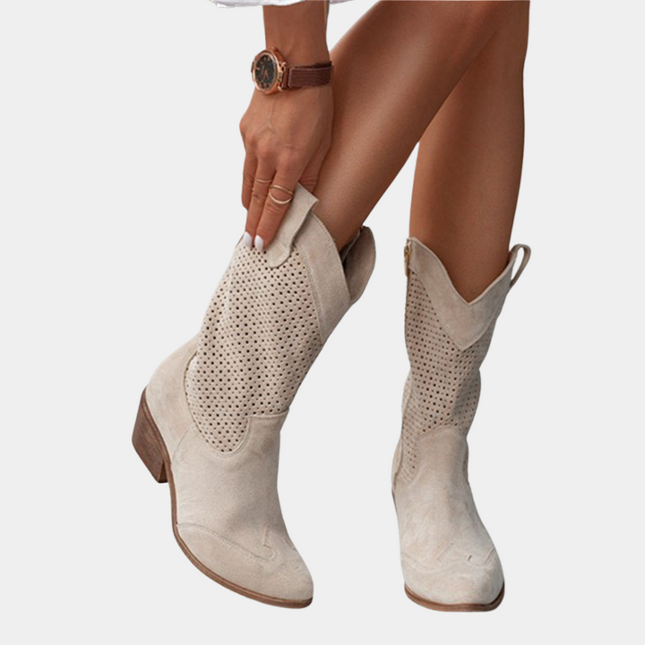 Emmeline - Stylish High Cut Boots