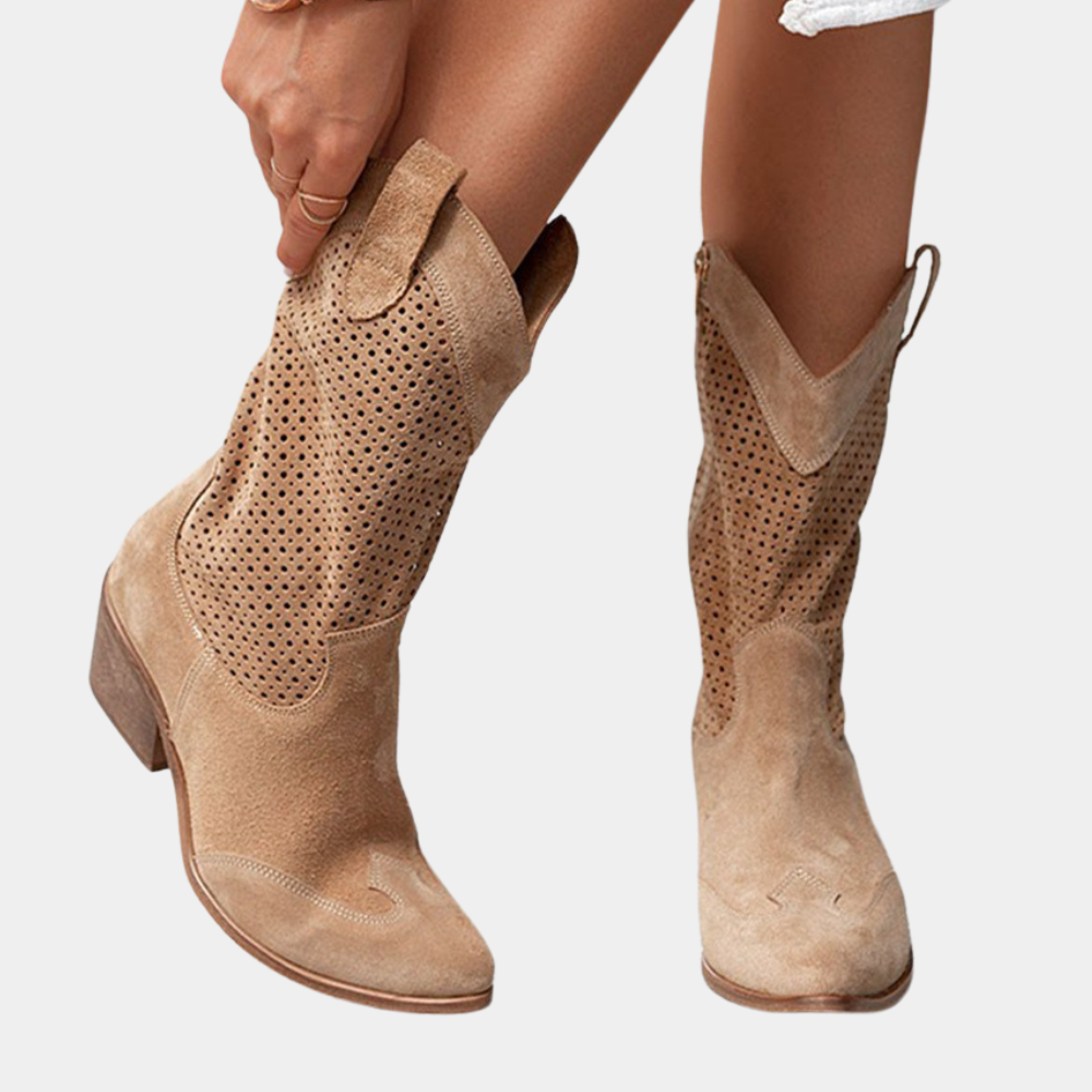 Emmeline - Stylish High Cut Boots