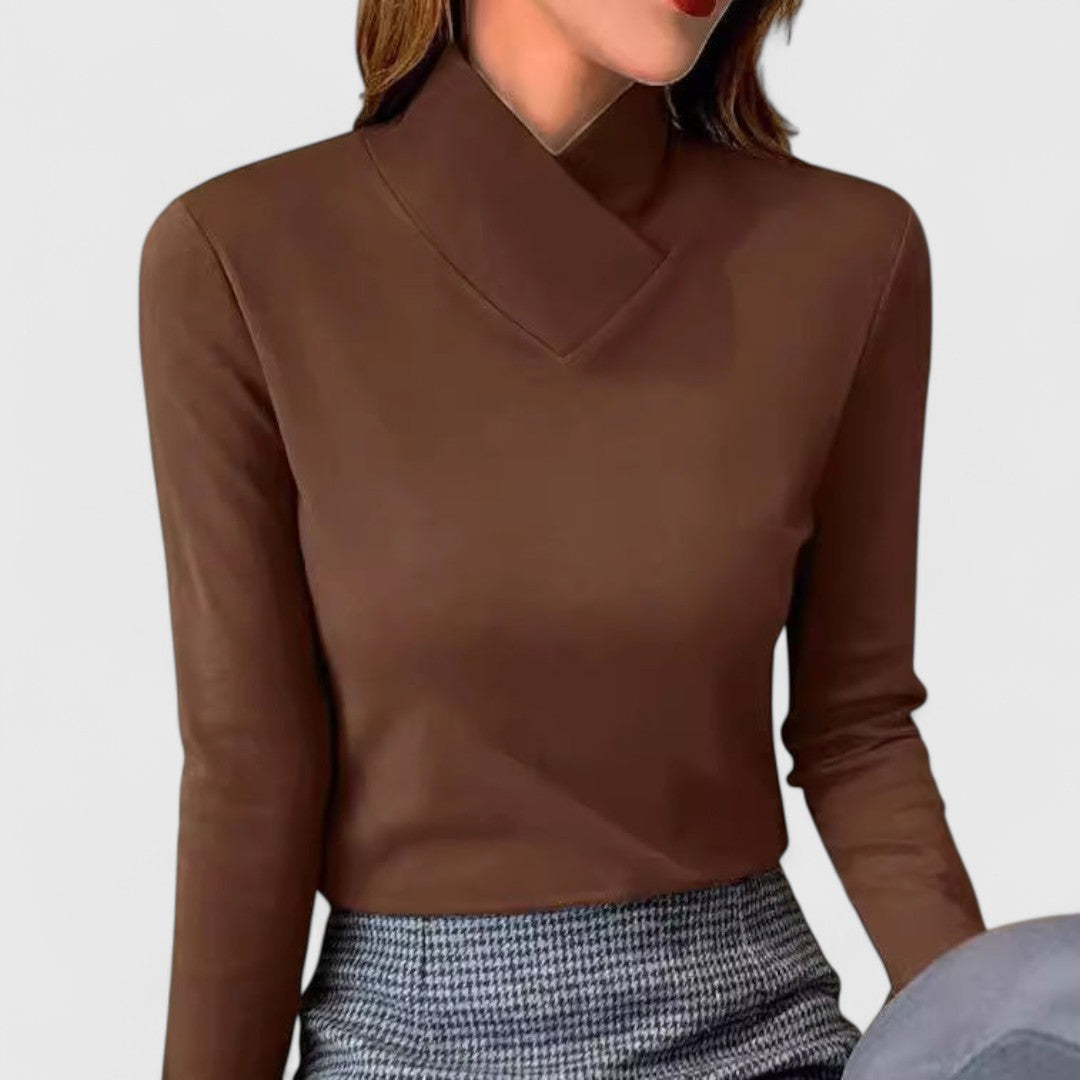 Rosie - Elegant Cross-Neck Collar