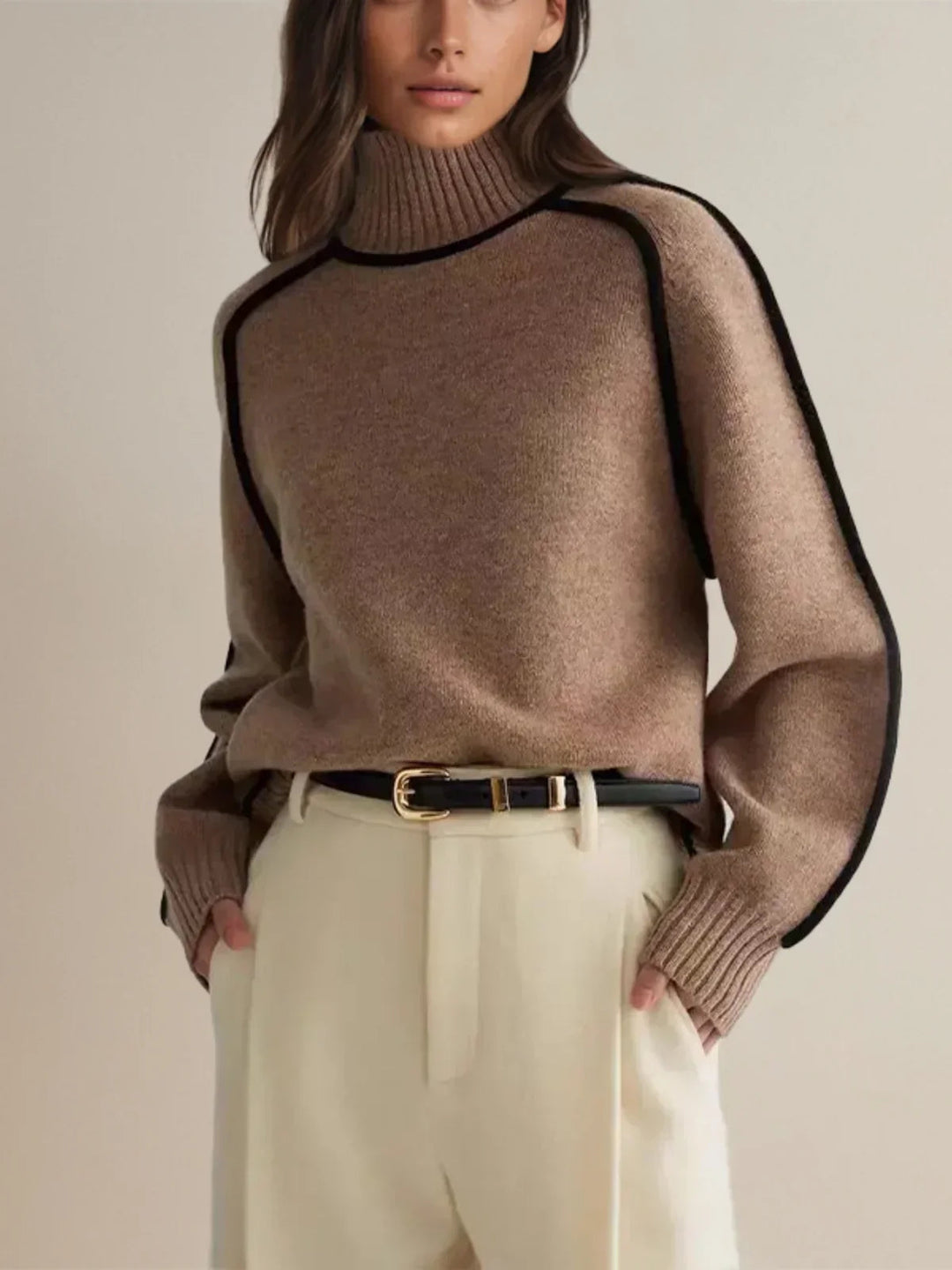 Amelia - Elegant Turtleneck Sweater