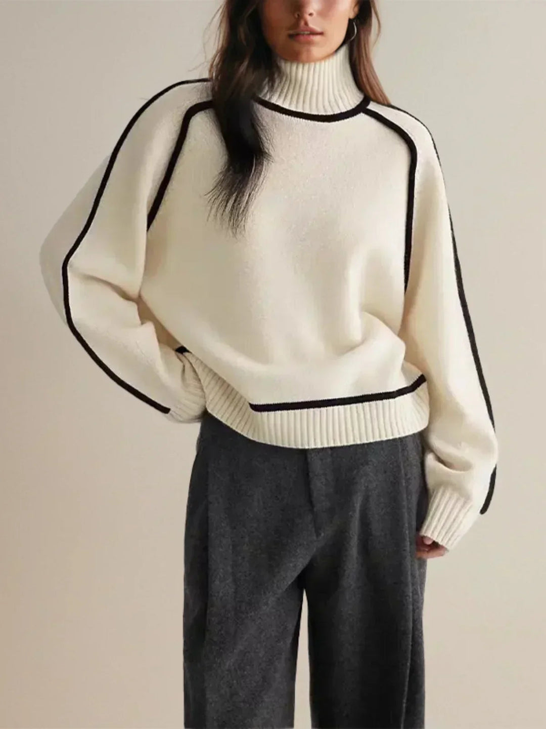 Amelia - Elegant Turtleneck Sweater