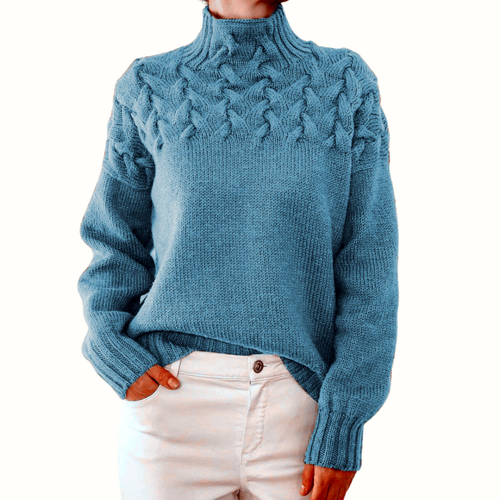 Ava - Warm Knitted Turtleneck