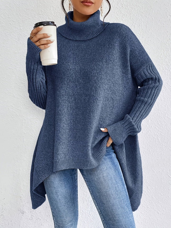Amber - Oversized Turtleneck Sweater