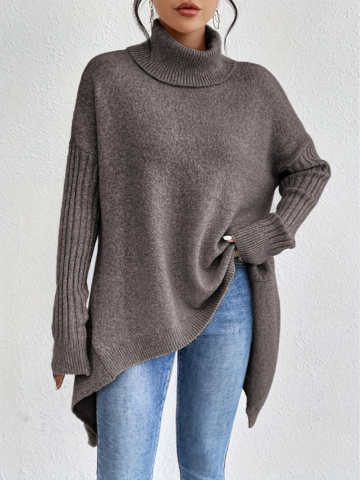 Amber - Oversized Turtleneck Sweater