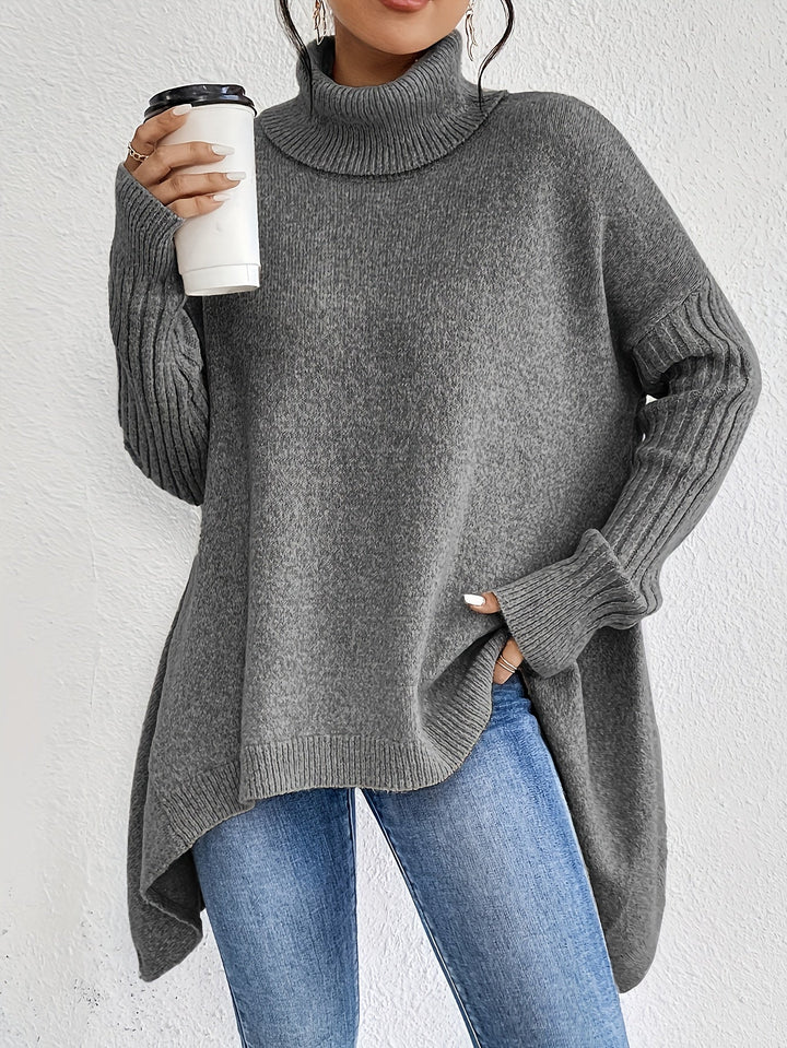 Amber - Oversized Turtleneck Sweater