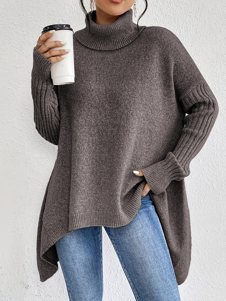 Amber - Oversized Turtleneck Sweater