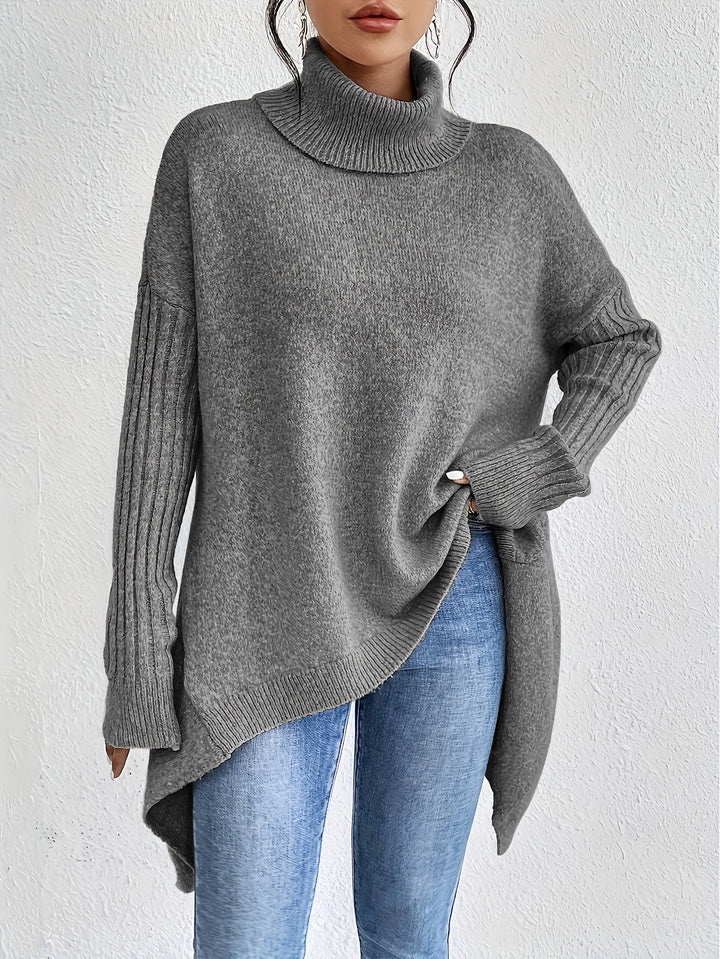 Amber - Oversized Turtleneck Sweater