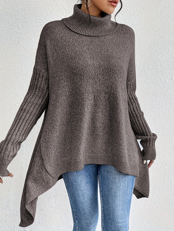 Amber - Oversized Turtleneck Sweater