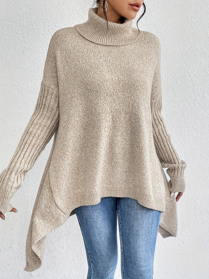 Amber - Oversized Turtleneck Sweater
