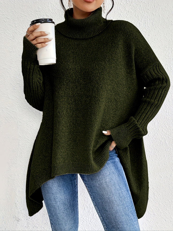 Amber - Oversized Turtleneck Sweater