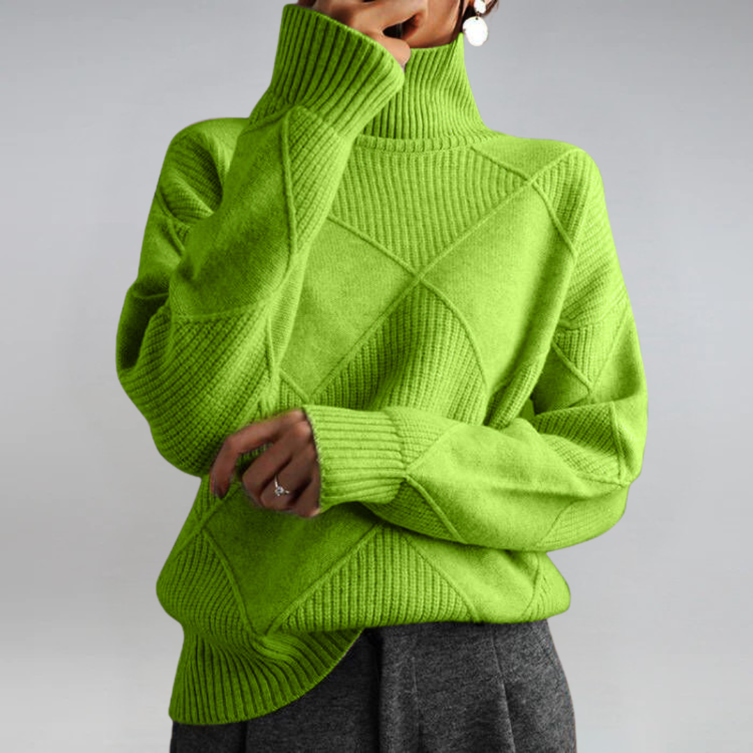Grace - Modern Turtleneck Sweater