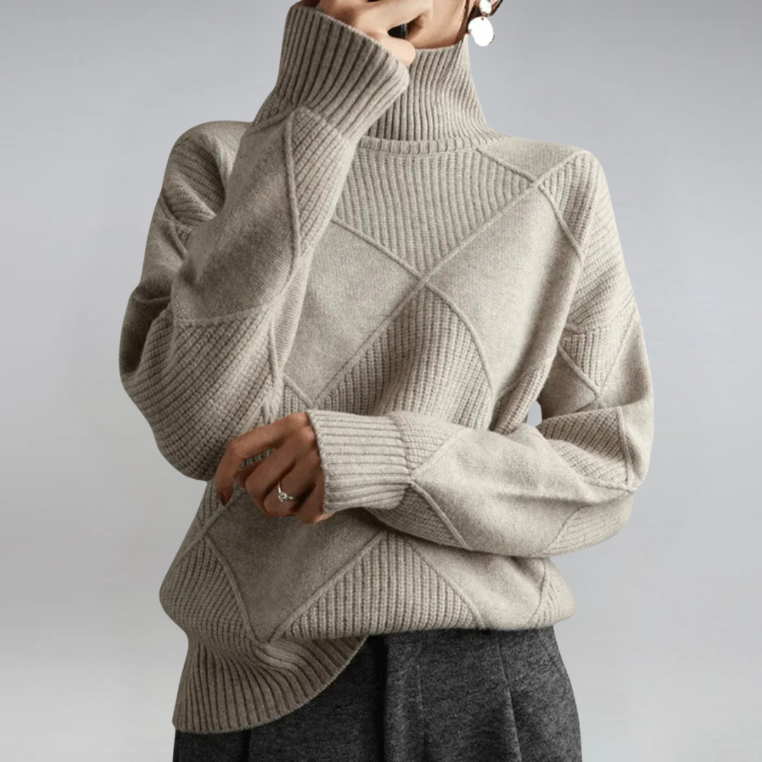Grace - Modern Turtleneck Sweater