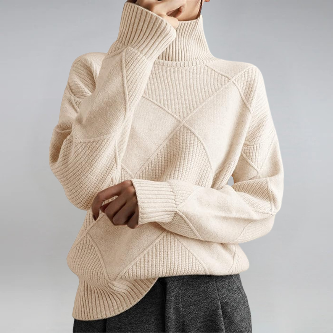 Grace - Modern Turtleneck Sweater