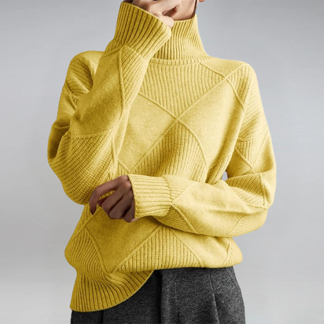 Grace - Modern Turtleneck Sweater