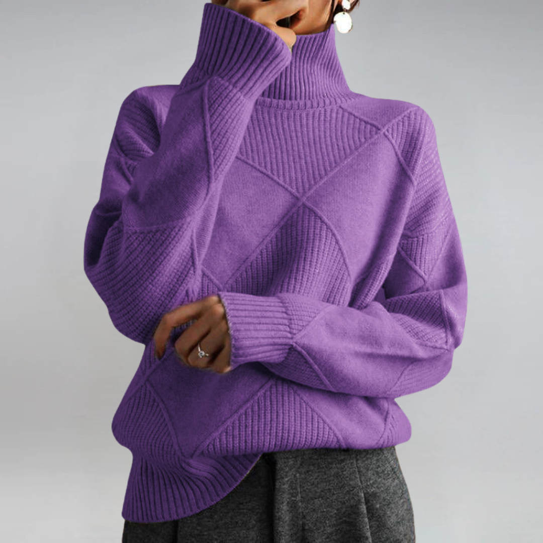 Grace - Modern Turtleneck Sweater