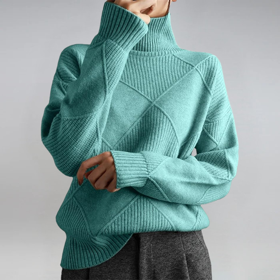 Grace - Modern Turtleneck Sweater