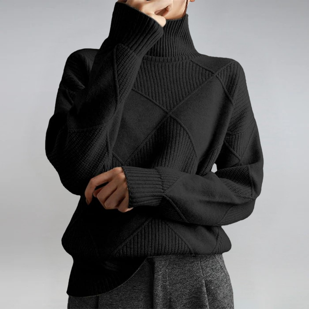Grace - Modern Turtleneck Sweater