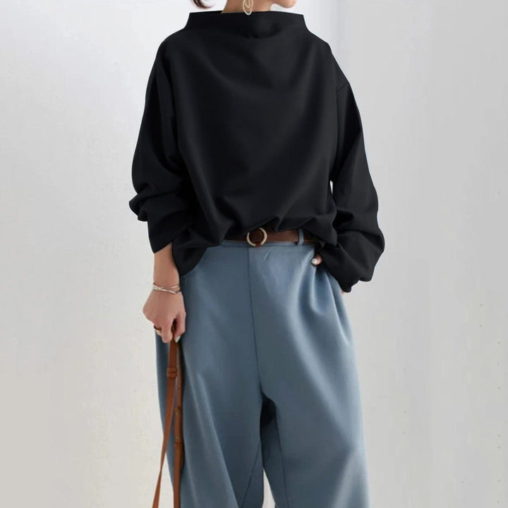Emily - High-Neck Casual Top