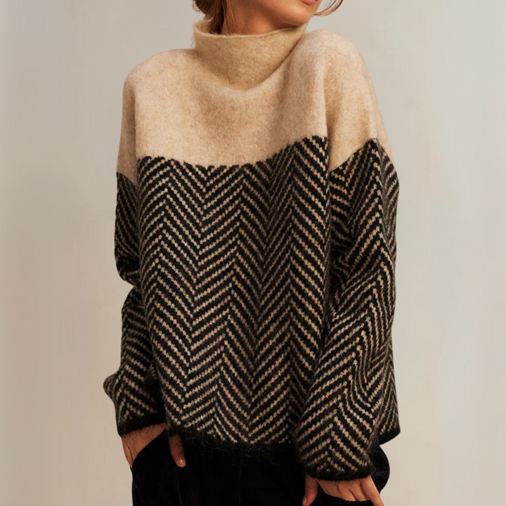 Daisy - Cotton Turtleneck Sweater