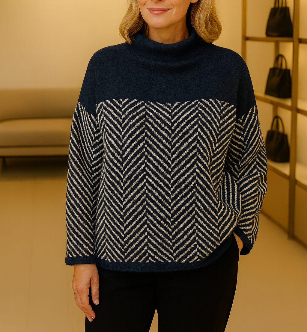 Daisy - Cotton Turtleneck Sweater