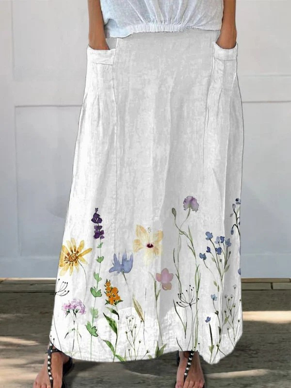 Pixie - Whisper Linen Skirt