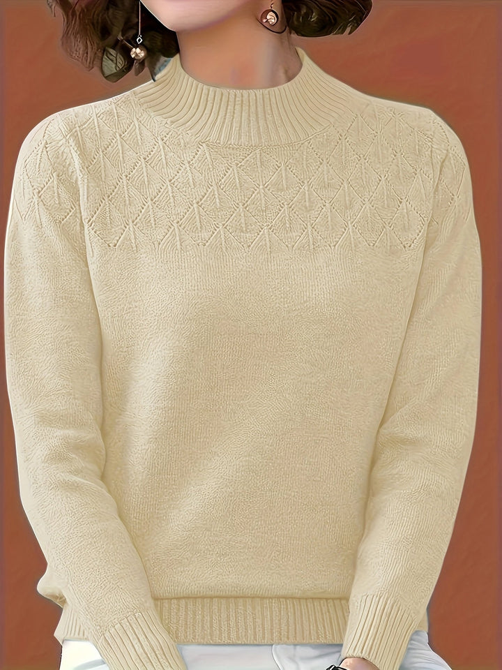 Clara - Textured Knit Sweater