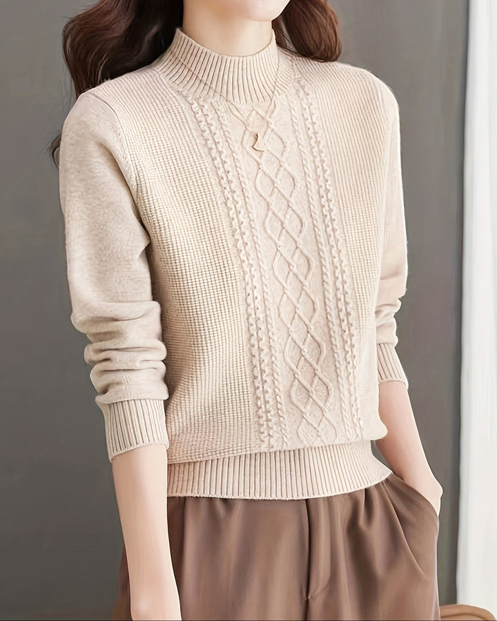 Iris – Soft Cable Sweater