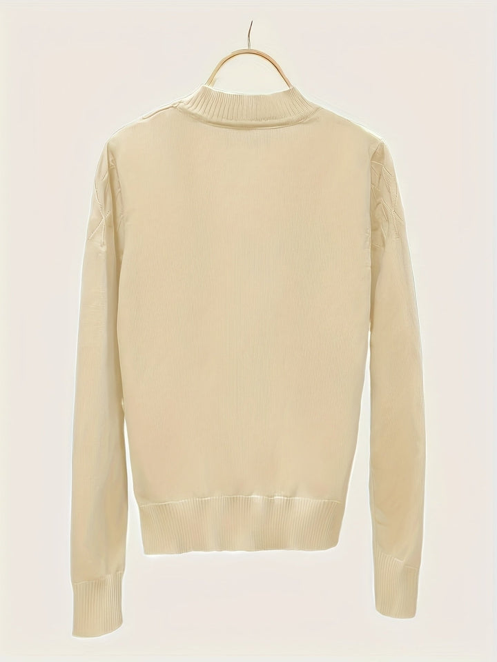 Clara - Textured Knit Sweater