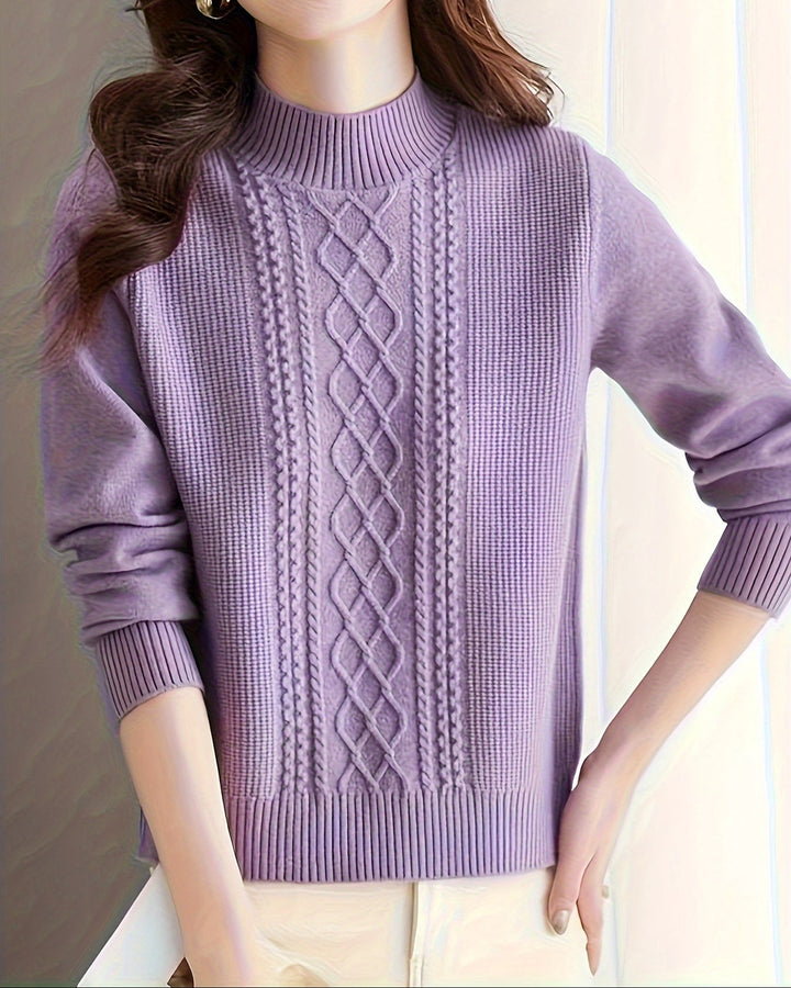 Iris – Soft Cable Sweater