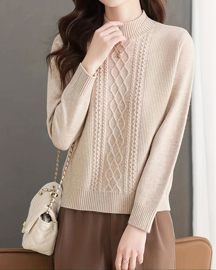 Iris – Soft Cable Sweater