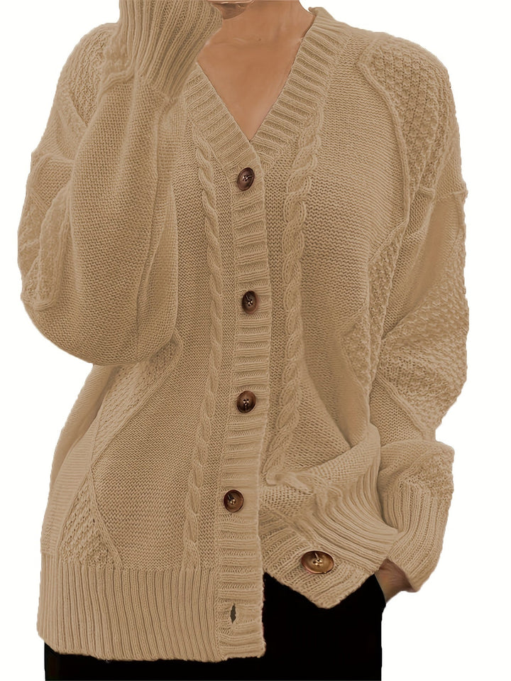 Margot - Cable-Knit Cardigan