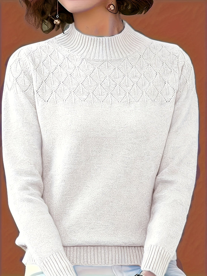 Clara - Textured Knit Sweater