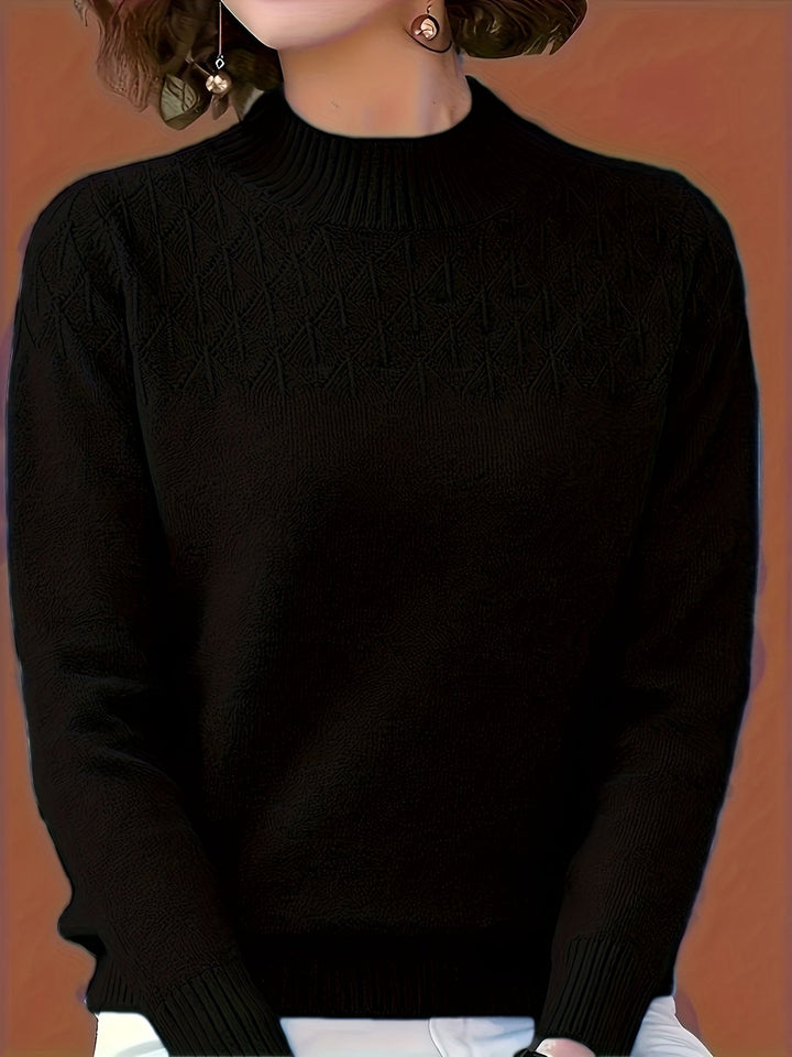 Clara - Textured Knit Sweater