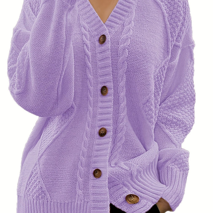 Margot - Cable-Knit Cardigan