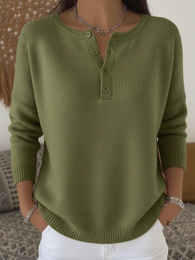 Emma - Soft Solid Colour Sweater