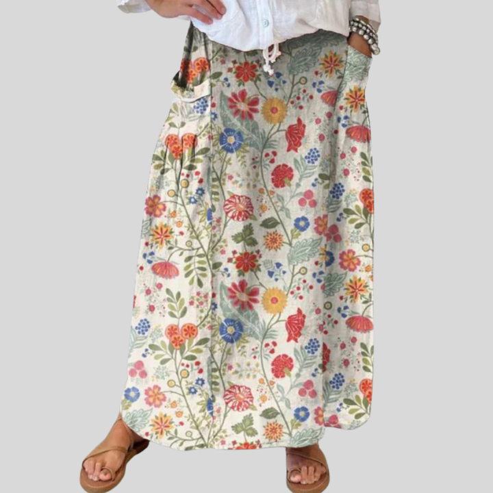 Trixie - Meadow Linen Skirt