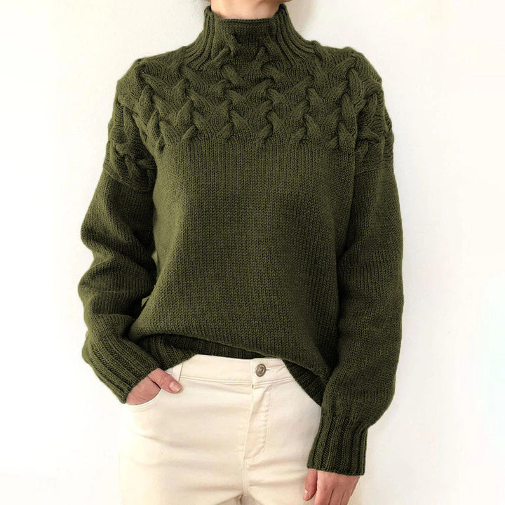Ava - Warm Knitted Turtleneck